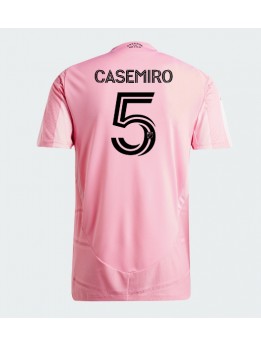 Inter Miami Casemiro #5 Replika Hemmakläder 2026-27 Kortärmad